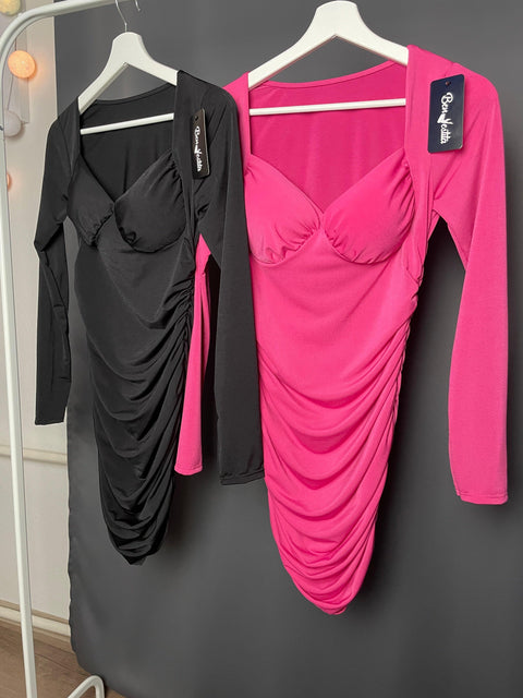 Pieguļoša kleita "Mariella" - 2 krāsas - Ben Vestita